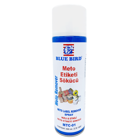 Meto Etiketi Sökücü Sprey 500ml / BLUE-021 (MTC-01) görseli 2