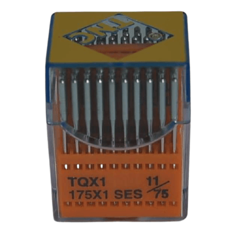Düğme Kısa Dikiş İğnesi / TQX1 SES 11/75 100ADET görseli 2