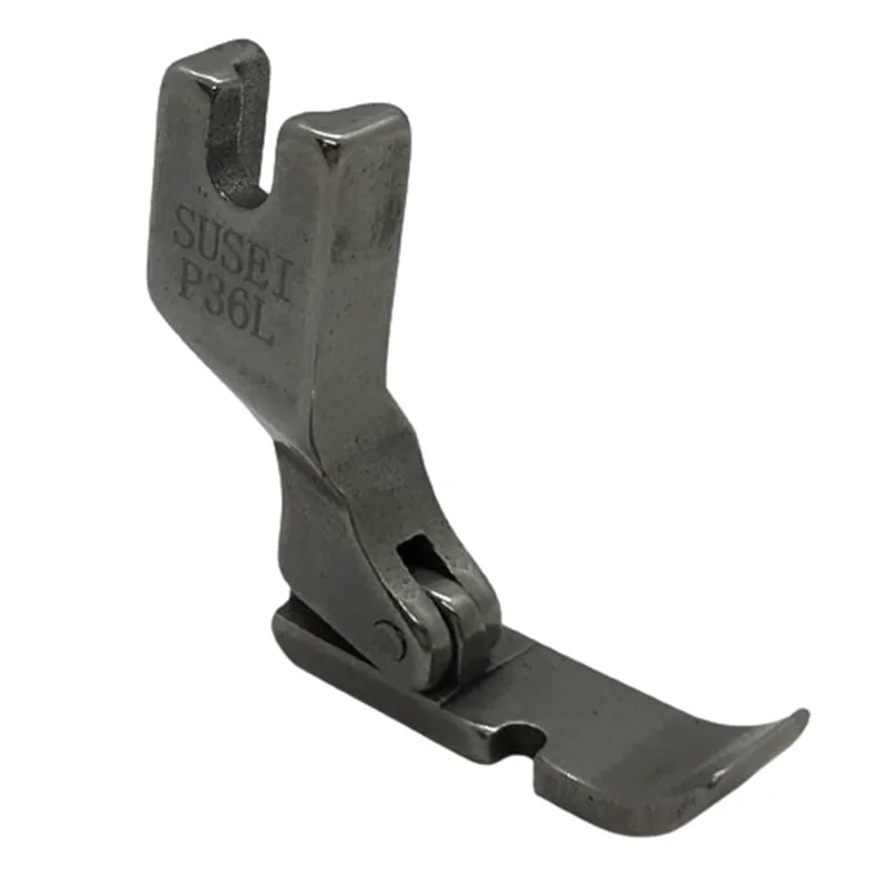 Düz Makine Fermuar Geniş Ayak Sol 7mm / P36L görseli 1