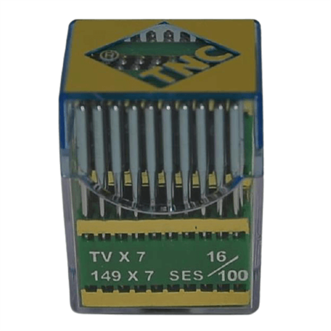 Kollu Yanmaz Dikiş İğnesi / TVX7(149X7) SES PVD 16/100 100ADET görseli 2