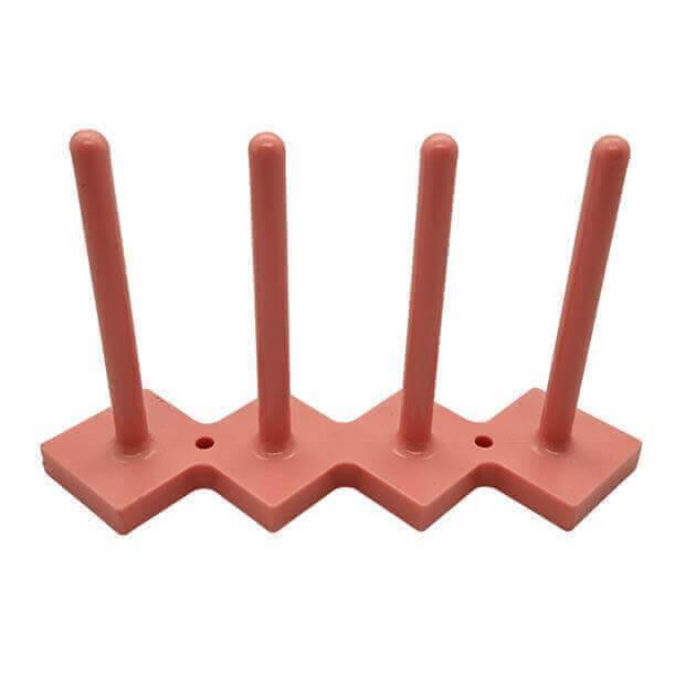 Dikiş Makinesi Mıknatıslı Masura Koyma Aparatı 4'lü Pembe Renk / BD-0054 görseli 3
