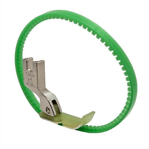 Düz Makine Teflon Plastik Çemberli Fermuar Ayak Sol / SR-DB-L (T36LN) görseli 3