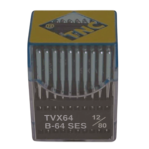 Overlok Uzun Dikiş İğnesi / TVX64 SES 12/80 100ADET görseli 2