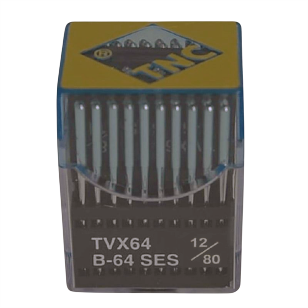 Overlok Uzun Dikiş İğnesi / TVX64 SES 12/80 100ADET görseli 3