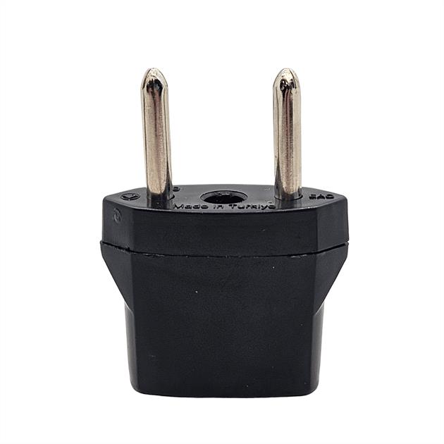 Amerikan Priz Dönüştürücü Siyah 6A 110V-250VAC / SI-W375 görseli 3