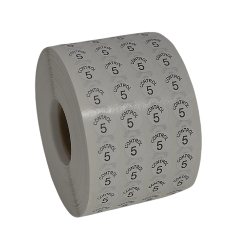 Etiketleme Makinesi Kontrol Etiket 5 No (5 Rulo 50.000 Adet) görseli 3