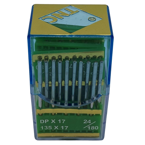 Ponteriz Yanmaz Dikiş İğnesi / DPX17 SES PVD 24/180 50 ADET görseli 2