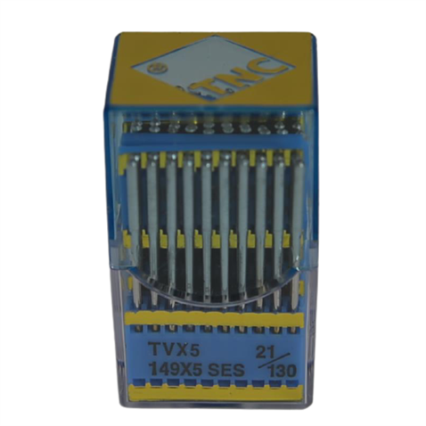 Kollu Kemer Yanmaz Dikiş İğnesi / TVX5(149X5) SES PVD 21/130 100ADET görseli 2