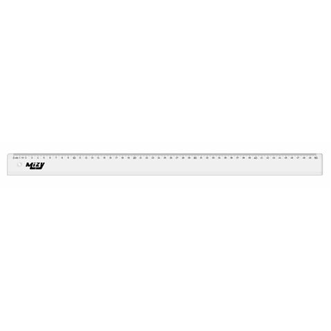 Şeffaf Plastik Cetvel 50cm görseli 2