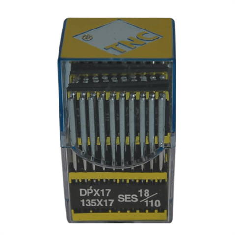 Ponteriz Yanmaz Dikiş İğnesi / DPX17 SES PVD 18/110 100ADET görseli 2