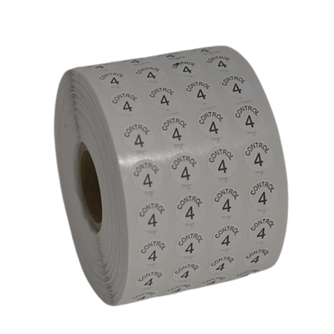 Etiketleme Makinesi Kontrol Etiket 4 No (5 Rulo 50.000 Adet) görseli 2