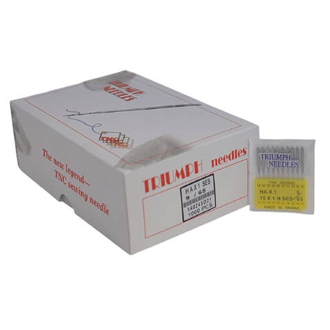 Ev Tipi Aile Dikiş Makinesi İğnesi / HAX1 SES 9/65 100ADET görseli 2