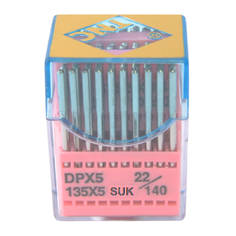 Düz Makine Kalın Dip Dikiş İğnesi / DPX5 SUK 22/140 100ADET görseli 2
