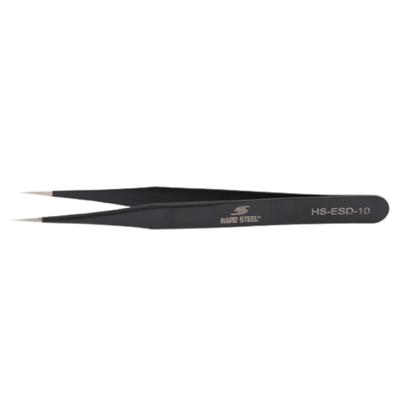 Antistatik Paslanmaz Çelik Sivri Uçlu 110mm Cımbız / HS-ESD-10