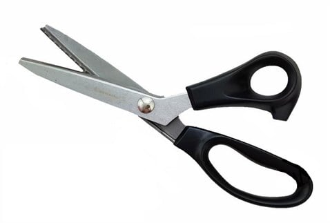 Plastik Saplı Sürfile Zikzak Makası 20cm / TC-230 görseli 2