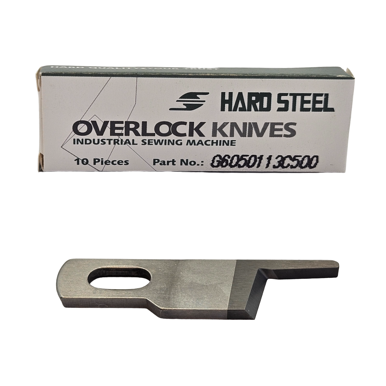 Kingtex Overlok Kot Üst Bıçak/ G6050113C500 10ADET görseli 1