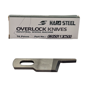 Kingtex Overlok Kot Üst Bıçak/ G6050113C500 10ADET görseli 2