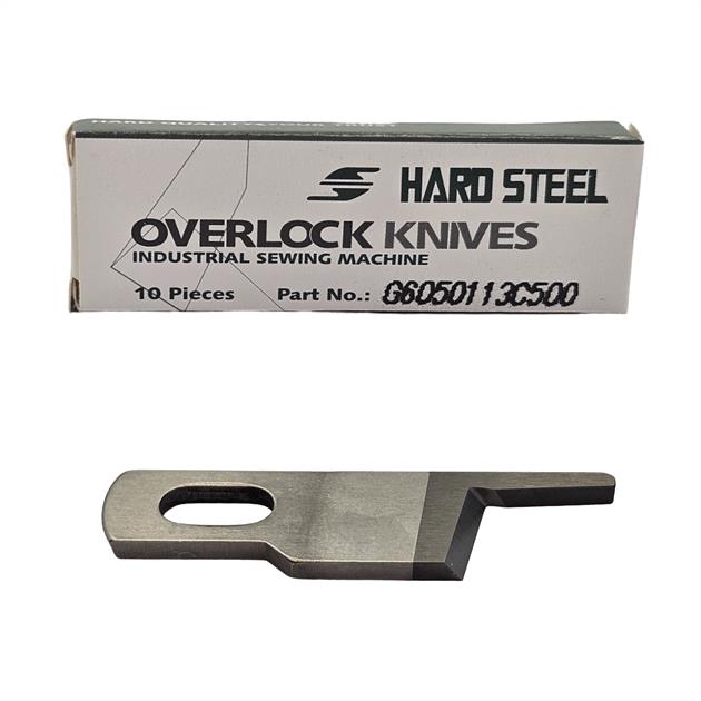 Kingtex Overlok Kot Üst Bıçak/ G6050113C500 10ADET görseli 3