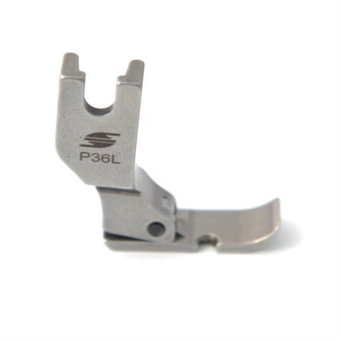 Düz Makine Fermuar Geniş Ayak Sol 7mm / P36L görseli 2