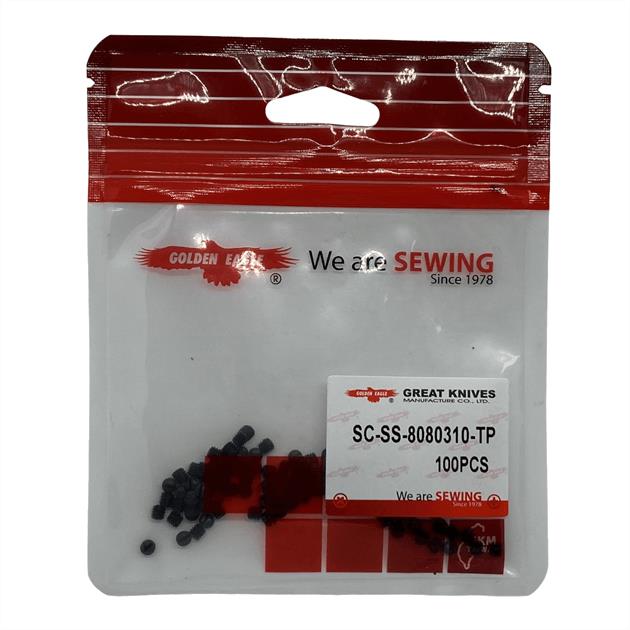 Juki Overlok İğne Vidası / SS-8080310-TP 100ADET görseli 3