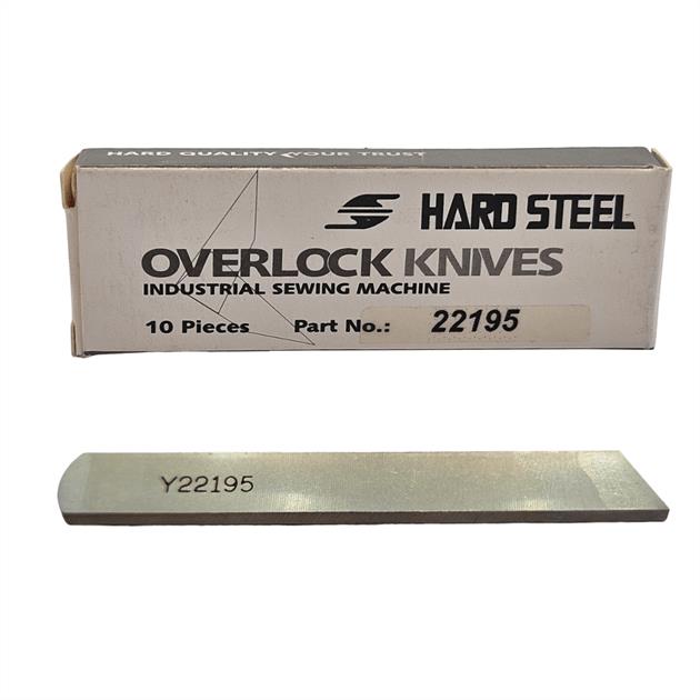 Yamato Overlok Z6000 Alt Bıçak / 22195 10ADET görseli 3