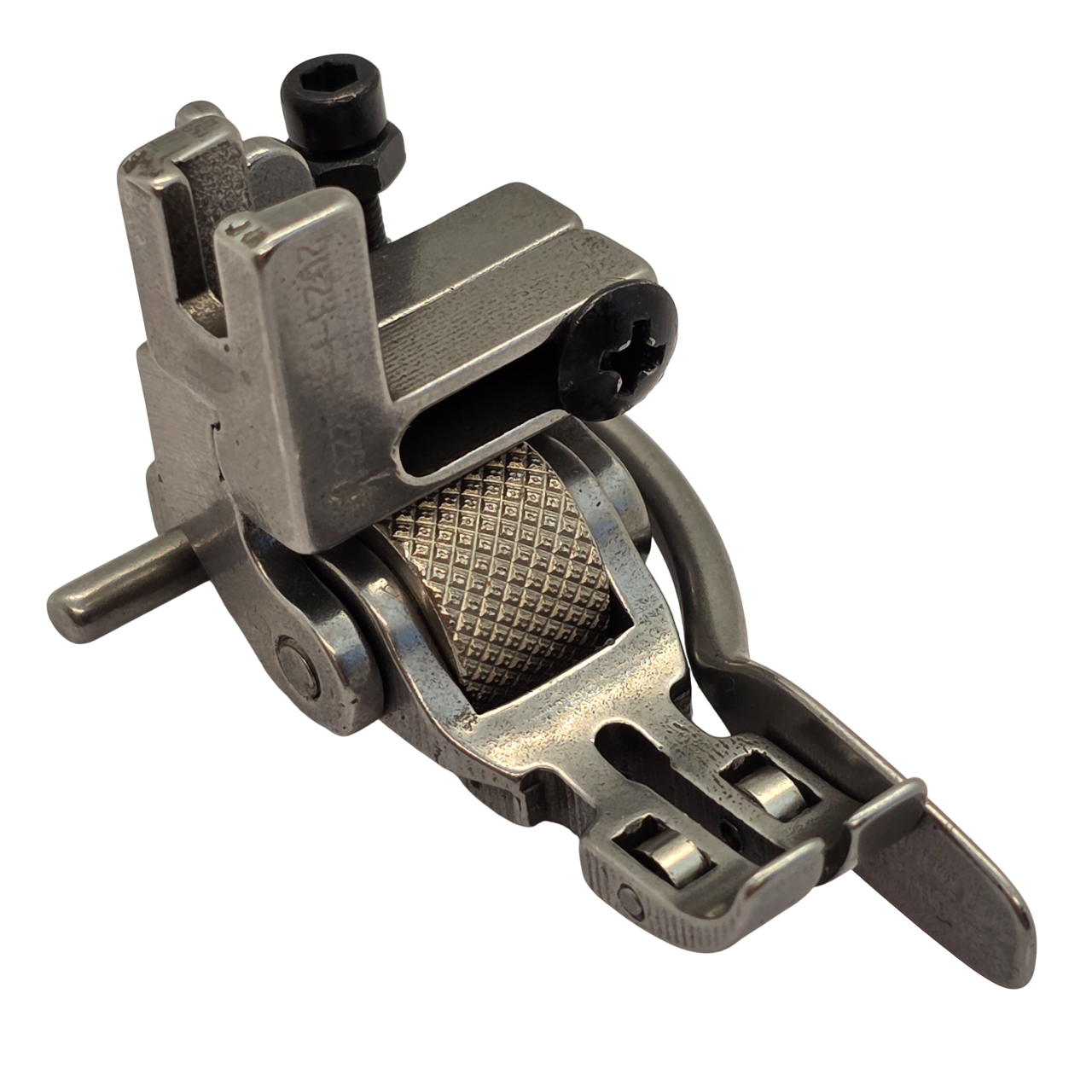Düz Makine Sağ-Sol Ayarlı Fermuar Tırtırlı Metal Teker Ayak / HS-GL29 görseli 1