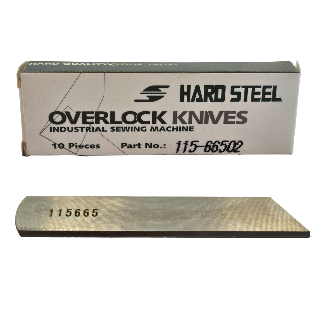 Juki Overlok 6700-6900 Alt Bıçak / 115-66502 10ADET görseli 1
