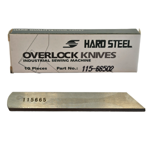 Juki Overlok 6700-6900 Alt Bıçak / 115-66502 10ADET görseli 2