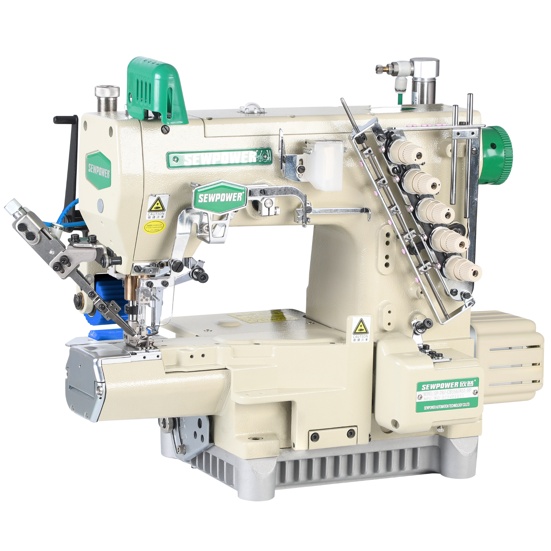 Otomatik Merdaneli Burunlu Reçme Dikiş Makinesi / SP-787-CB356/AST-RP