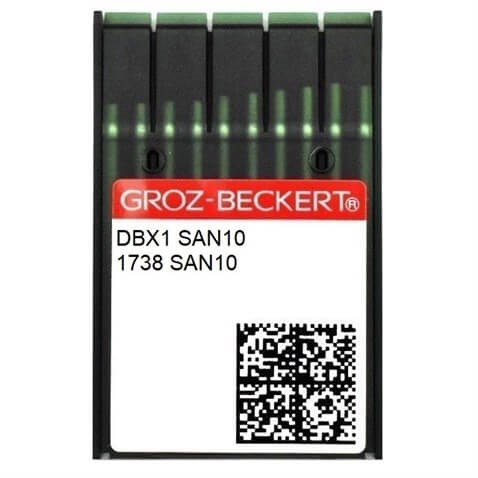 Düz Makine İnce Dip Dikiş İğnesi / DBX1 SAN10 10/70 100ADET görseli 3