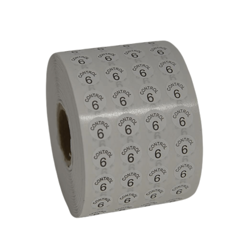 Etiketleme Makinesi Kontrol Etiket 6 No (5 Rulo 50.000 Adet) görseli 2