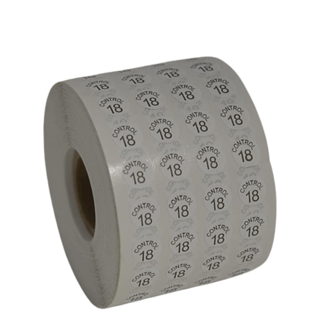 Etiketleme Makinesi Kontrol Etiket 18 No (5 Rulo 50.000 Adet) görseli 3