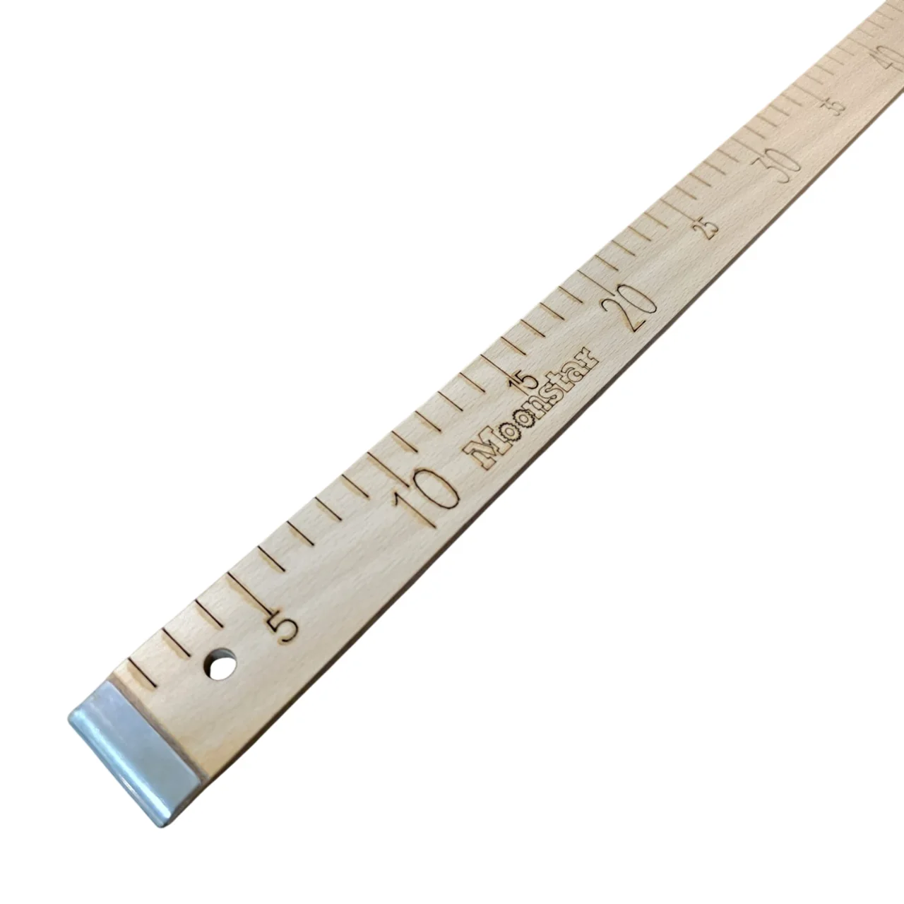 Ahşap Manifatura Cetveli Demirli 1 Metre (100cm) (MDF)