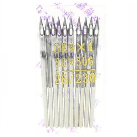 Akülü Çuvalağzı Dikiş Makinesi İğnesi / GK9X1 (SGX506) 230/26 10ADET görseli 3