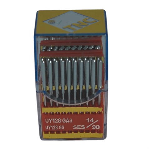 Reçme Dikiş İğnesi Yanmaz / UY128 GAS SES PVD 14/90 100ADET görseli 2