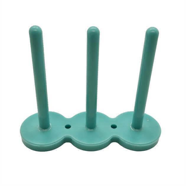 Dikiş Makinesi Mıknatıslı Masura Koyma Aparatı 3'lü Mavi Renk/ BD-0053 görseli 3