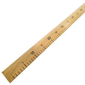 Ahşap Manifatura Cetveli 1 Metre (100cm) (Ağaç) görseli 2