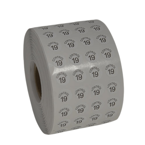 Etiketleme Makinesi Kontrol Etiket 19 No (5 Rulo 50.000 Adet) görseli 2
