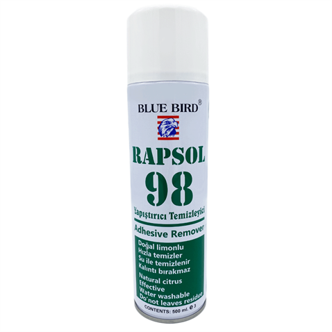 Yapıştırıcı Temizlik Sprey Rapsol 98 500ml / BLUE.022 görseli 2