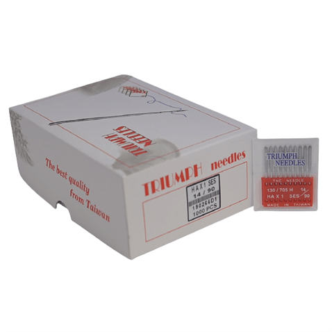 Ev Tipi Aile Dikiş Makinesi İğnesi / HAX1 SES 14/90 100ADET görseli 2