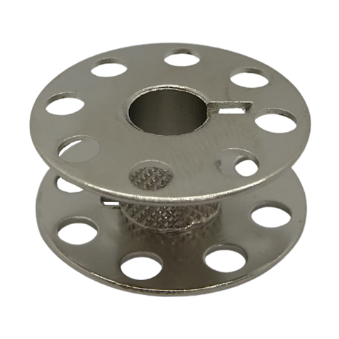 Düz Makine Metal Beyaz Tırnaklı-İçi Tırtıklı Masura / 270010QWS(3S) görseli 2