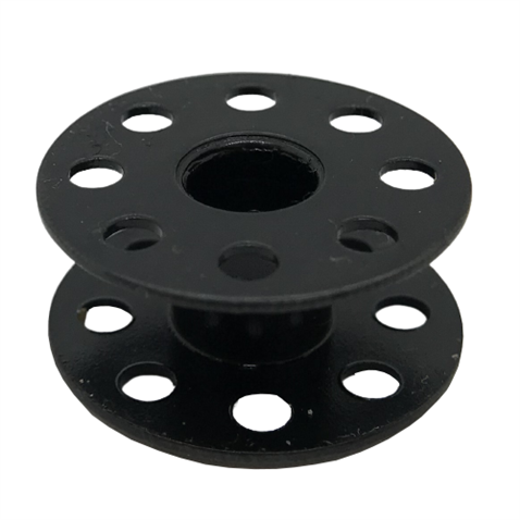 Düz Makine Metal Siyah Tırnaksız Masura / 270010 görseli 2