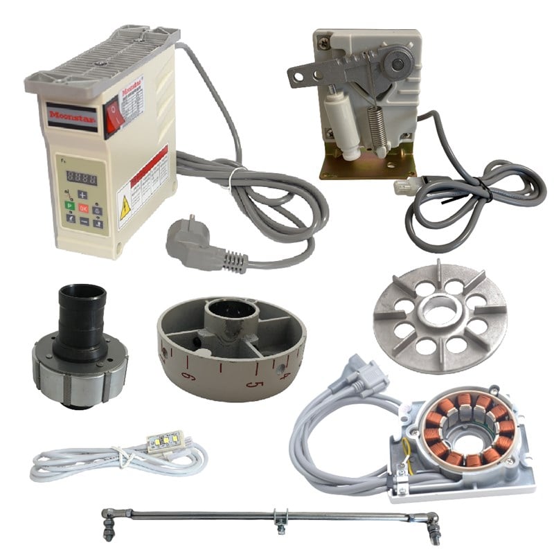Siruba Overlok F Seri Kafadan Motor (F4 Tipi) / 747F