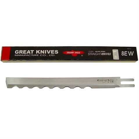 Dik Kumaş Kesim Motoru Dalgalı Bıçak / 8EW 12ADET görseli 3