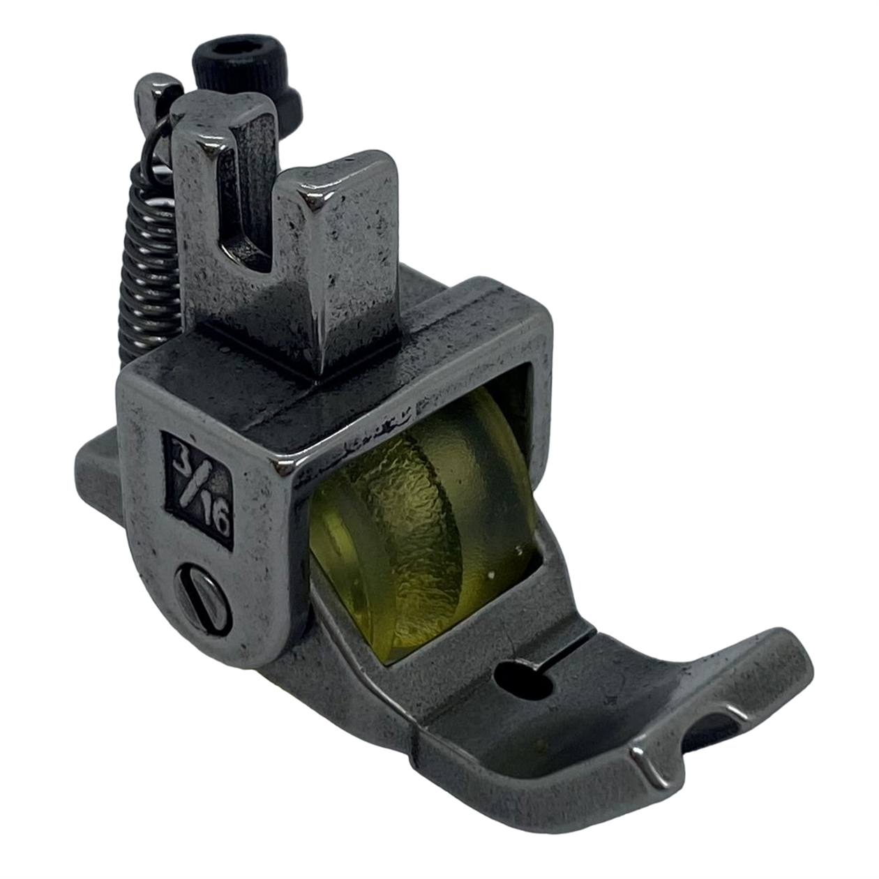 Düz Makine Fitil Sarı Teker Ayak / HS-GL08 3/16 görseli 1