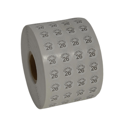 Etiketleme Makinesi Kontrol Etiket 26 No (5 Rulo 50.000 Adet) görseli 3