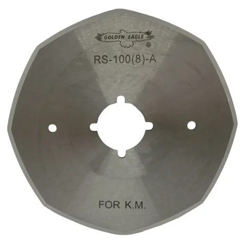 Yuvarlak Kesim Motor 8 Köşe Bıçak / RS-100(8) görseli 2