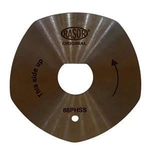 Yuvarlak Kesim Motor Yüksek Karbonlu 86mm 5 Köşe Bıçak / 86P HSS görseli 2