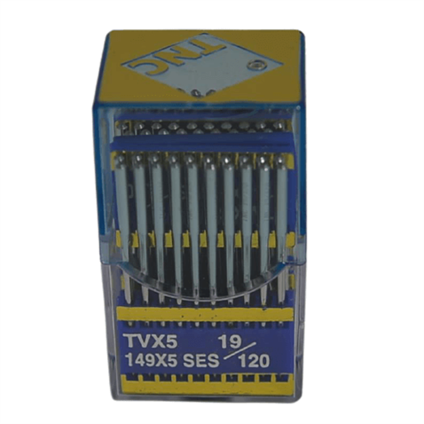 Kollu Kemer Yanmaz Dikiş İğnesi / TVX5(149X5) SES PVD 19/120 100ADET görseli 3