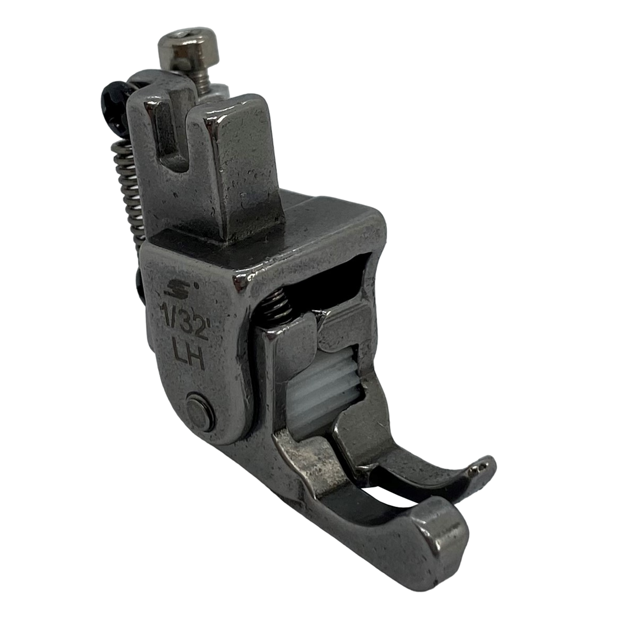 Düz Makine Sol Çima Beyaz Teker Ayak / HS-GL12 1/32LH görseli 1